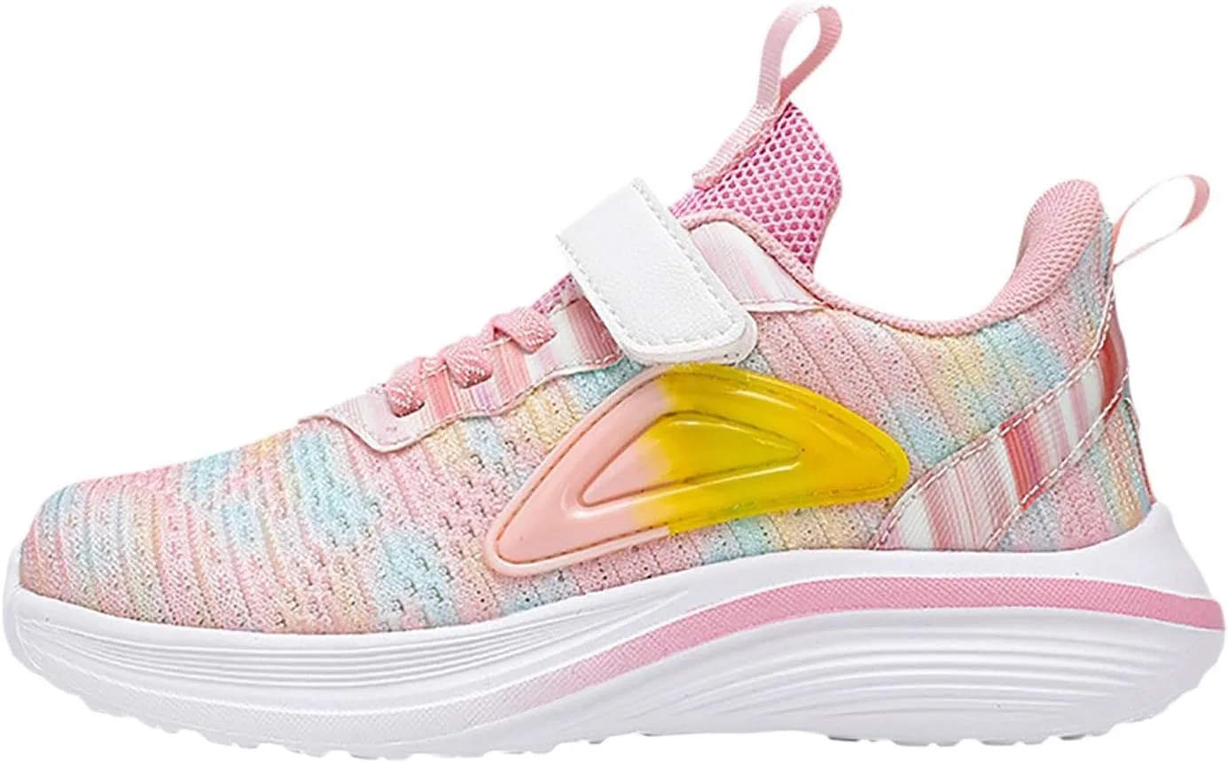 Детские кроссовки для мальчиков на шнуровке с гибкой подошвой, Pink