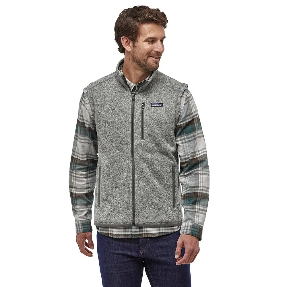 Жилет-свитер мужской Better sweater vest Patagonia, Stonewash — фото 3
