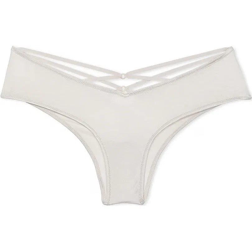Женские трусы-слипы с высокой посадкой, модель Very Sexy Smooth High Leg Cheeky Panty, Victoria's Secret, Delfin Grey/Light Gray