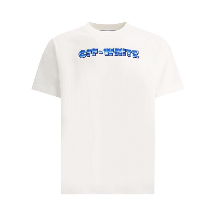 

Футболка Off-White Metal Arrow Slim Tee 'White', белый