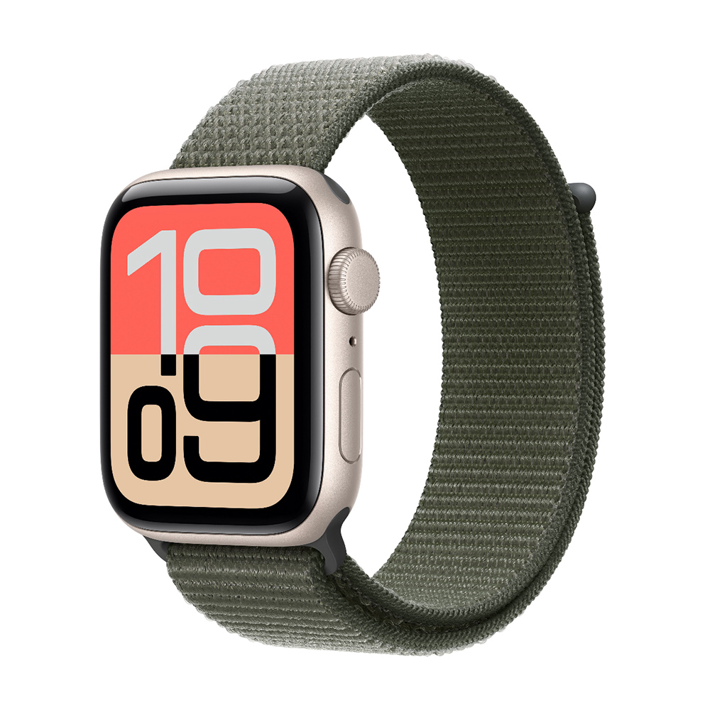 

Умные часы Apple Watch SE 3, 2025 (GPS), 44 мм, Starlight Aluminum Case/Textile Forest Sport Loop, Зеленый, Умные часы Apple Watch SE 3, 2025 (GPS), 44 мм, Starlight Aluminum Case/Textile Forest Sport Loop