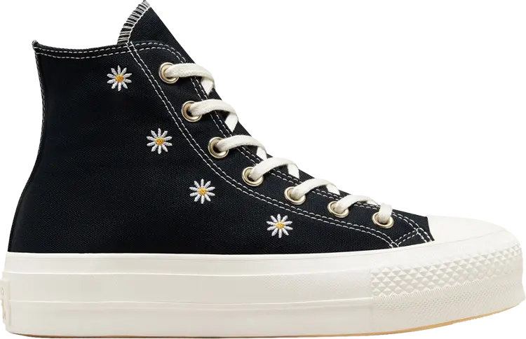 

Кроссовки Converse Wmns Chuck Taylor All Star Lift Platform High Festival Florals, черный