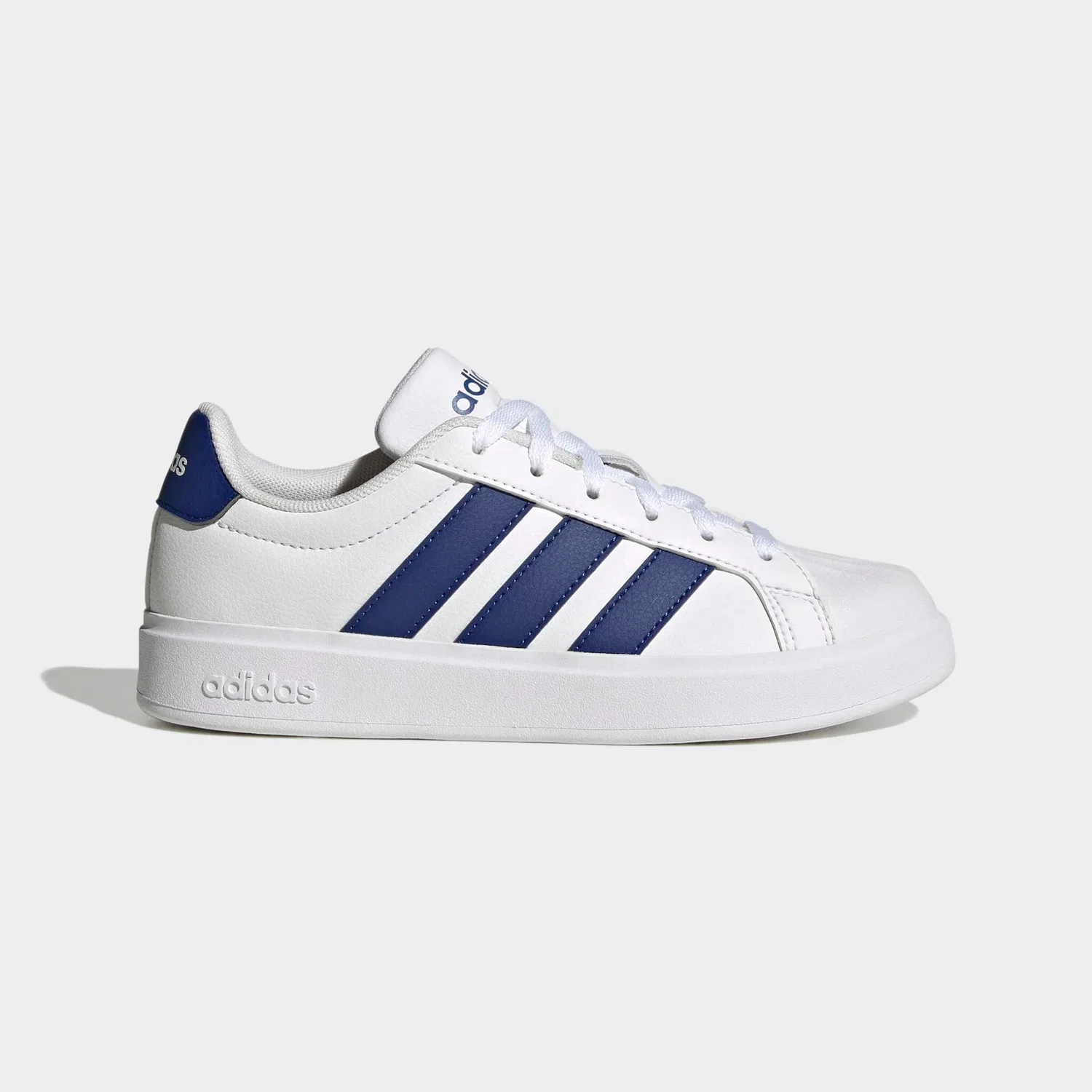 Детские кроссовки с мыском из резины Adidas Superstar, Cloud White/Mystery Ink — фото 2