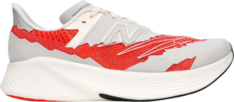 Кроссовки New Balance Stone Island x Tokyo Design Studio x FuelCell RC Elite v2 'Energy Red', серый — фото 2