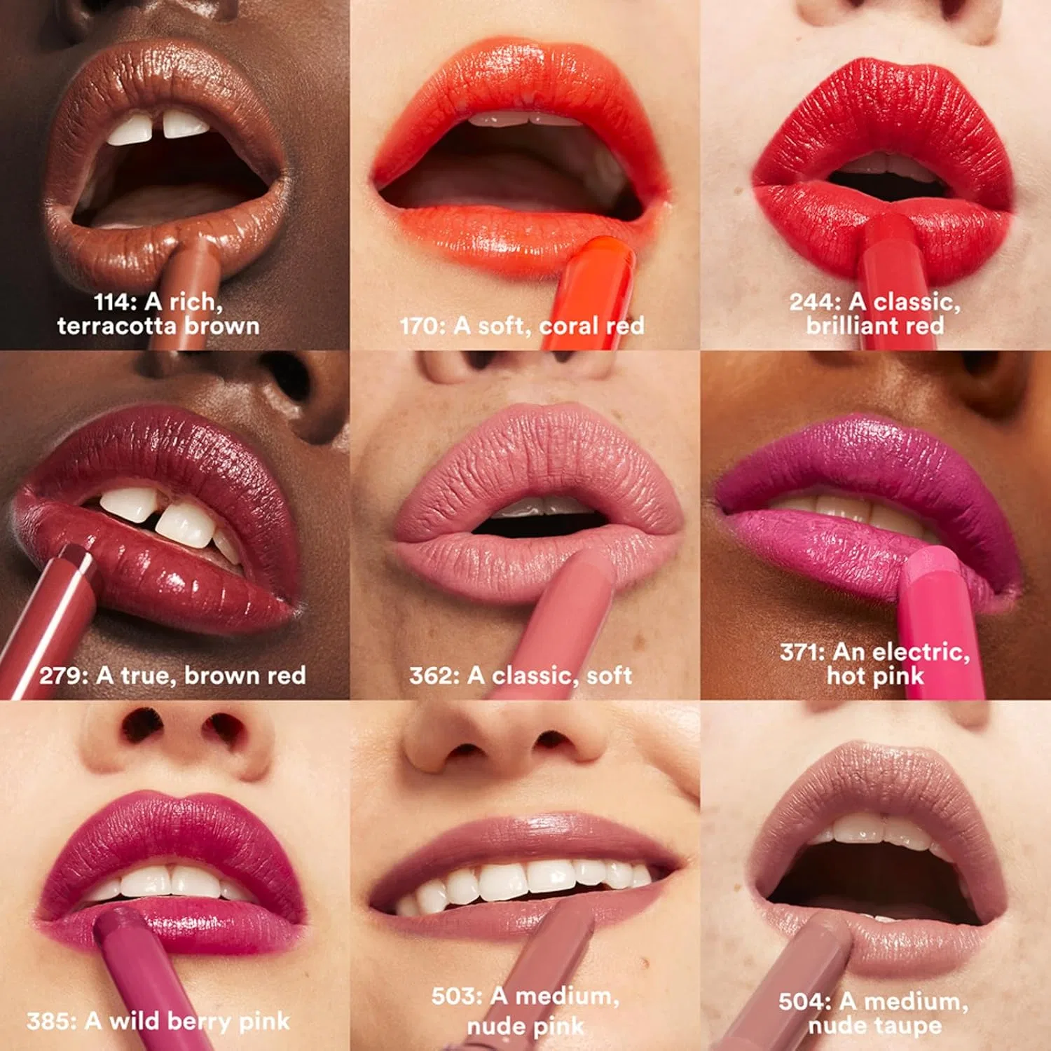 Блеск для губ 3INA The Color Lip Gloss 114 Rich Terracotta Brown 0.5 oz — фото 4
