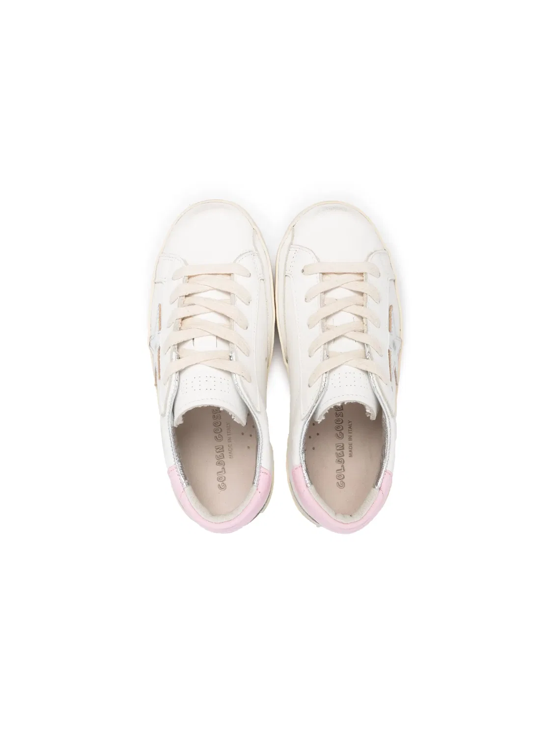 Кожаные кроссовки Golden Goose Super-Star — фото 3