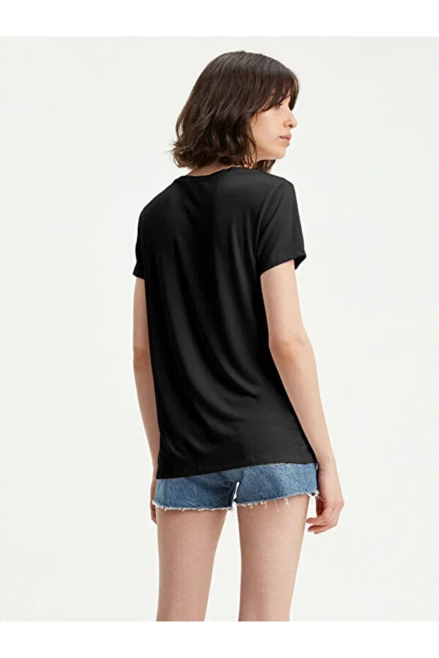 Женская футболка с v-образным вырезом Levi'S, Black — фото 2