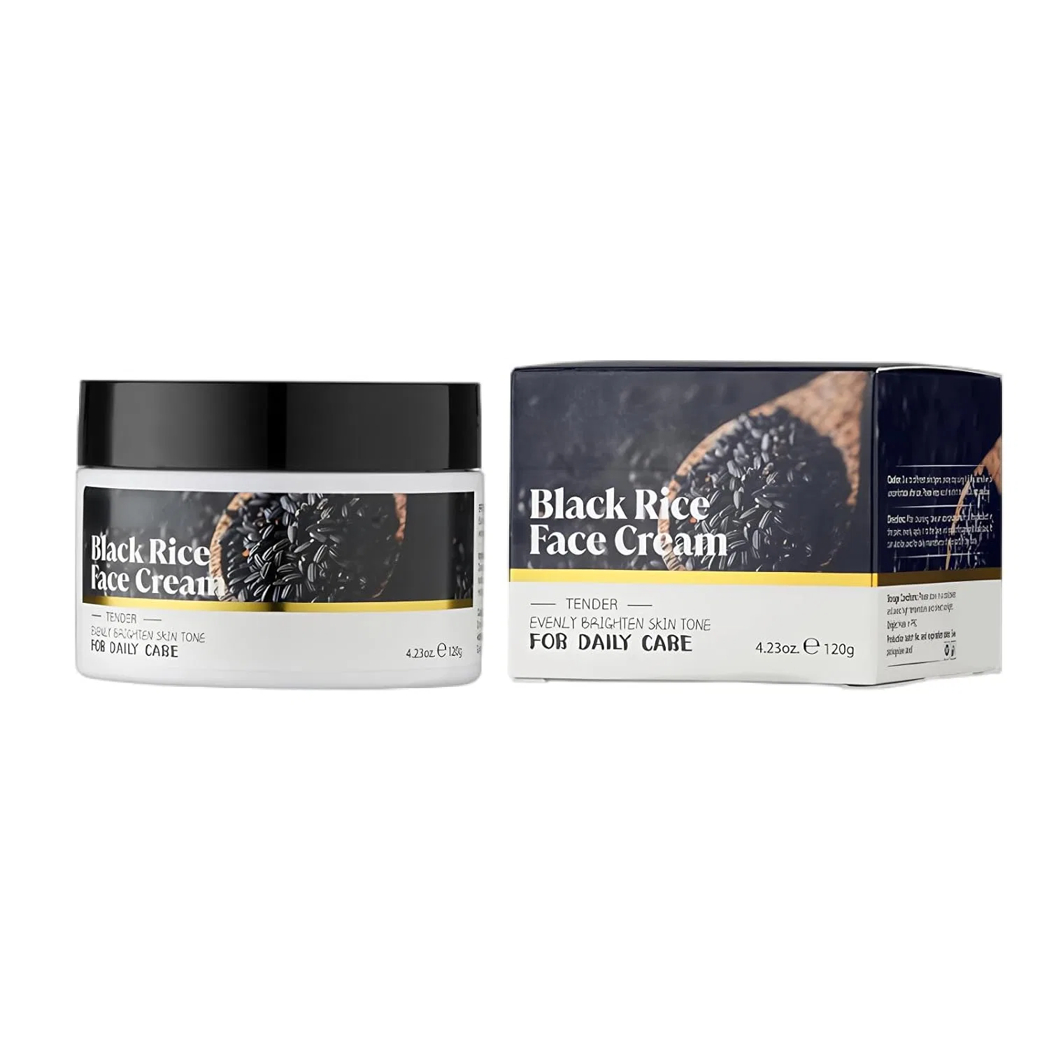 Крем для лица Black Rice Brightening Cream Hinapan 10 г