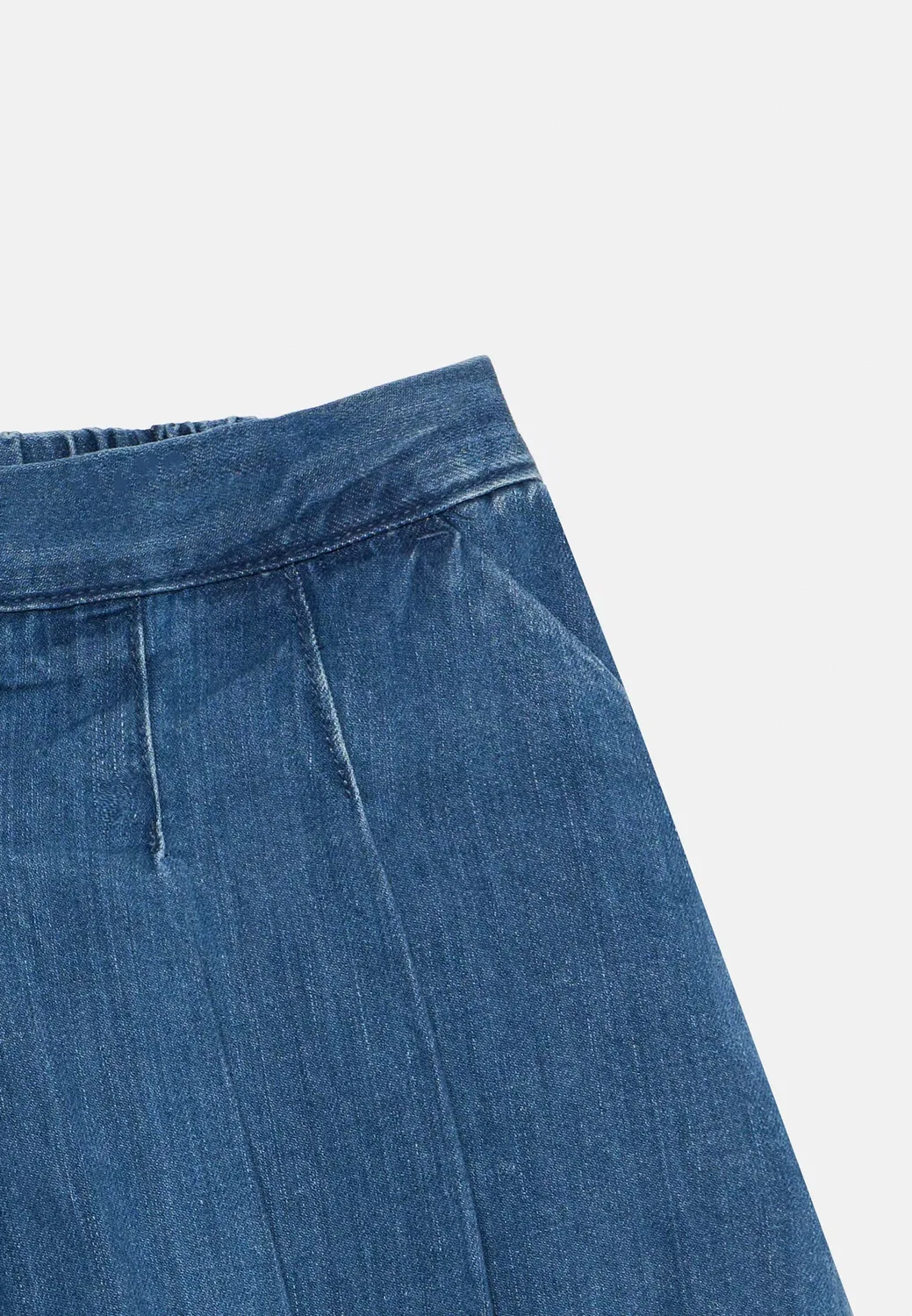 Юбка-Шорты - джинсовая юбка Lacoste, Blue Denim — фото 4