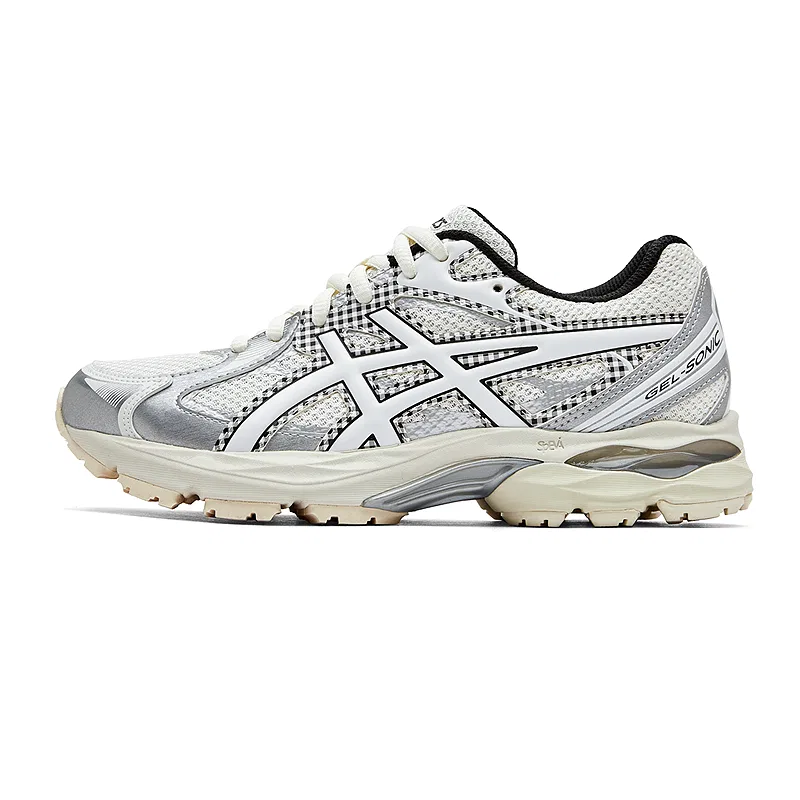 Детские кроссовки с синтетической кожей ASICS, Черный