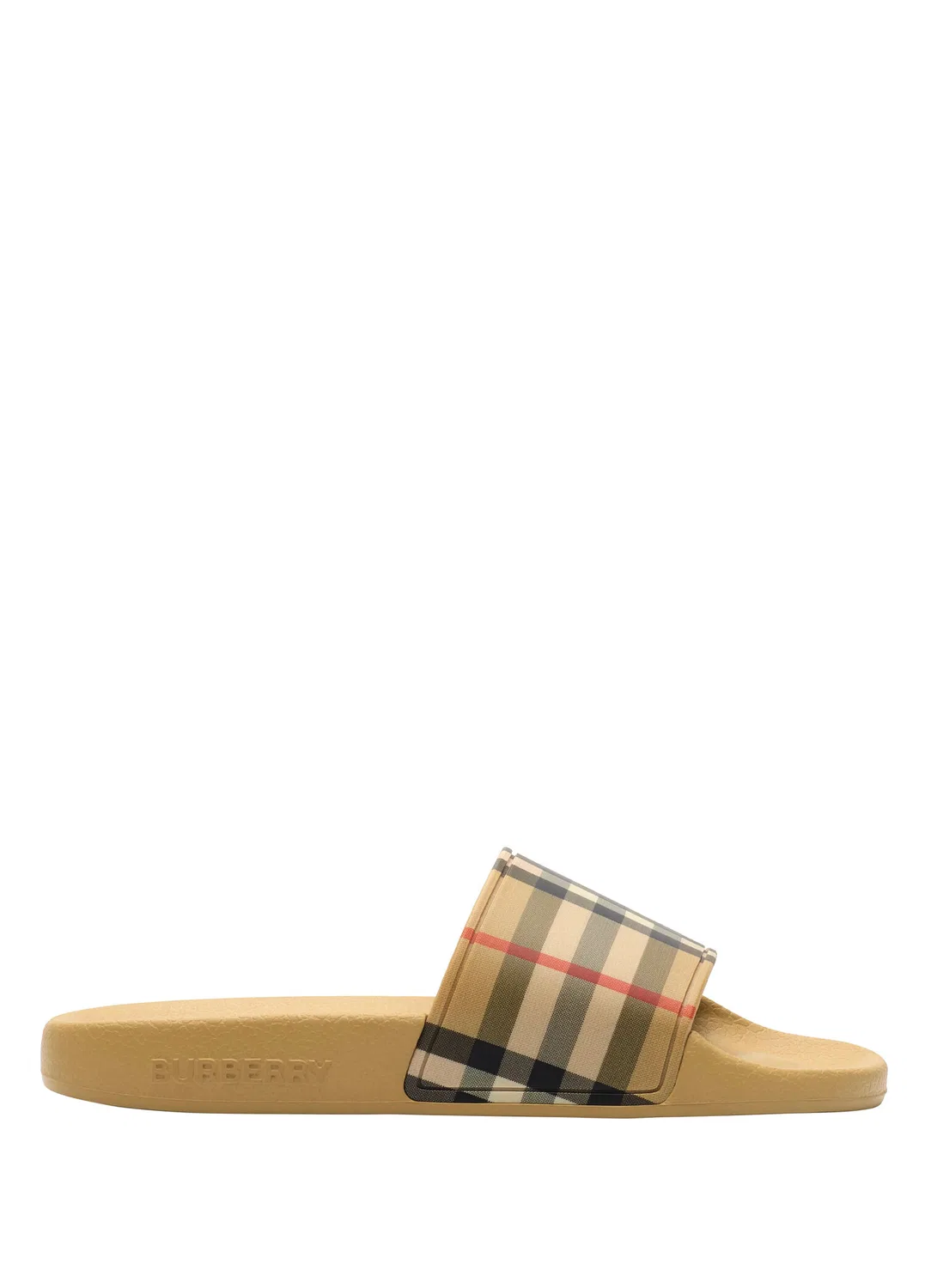 Тапочки Burberry Check, бежевый