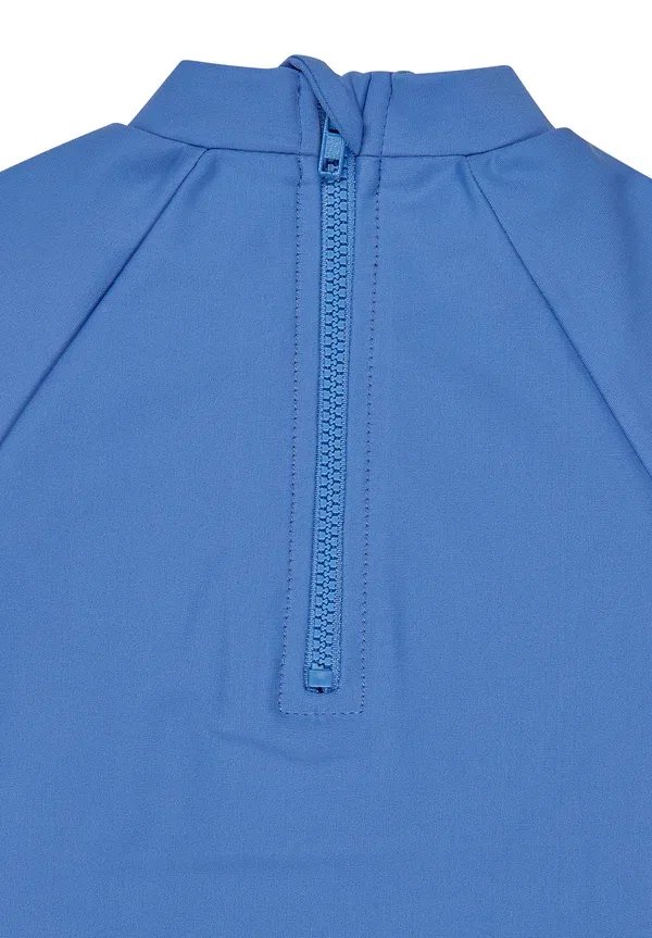 Рашгард с принтом Kurzarm krabbe - rash vest Sterntaler, blaufarbig, синий — фото 4