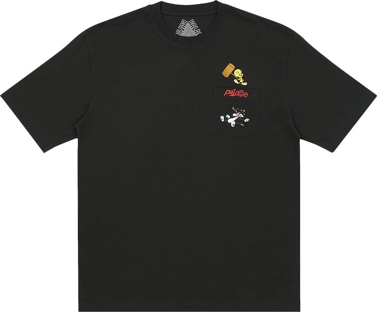 

Футболка Palace Tweety-P Pocket T-Shirt 'Black', черный