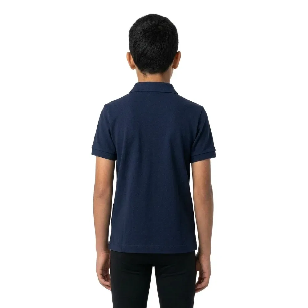 Сникерсы Lacoste Kids, синий — фото 4