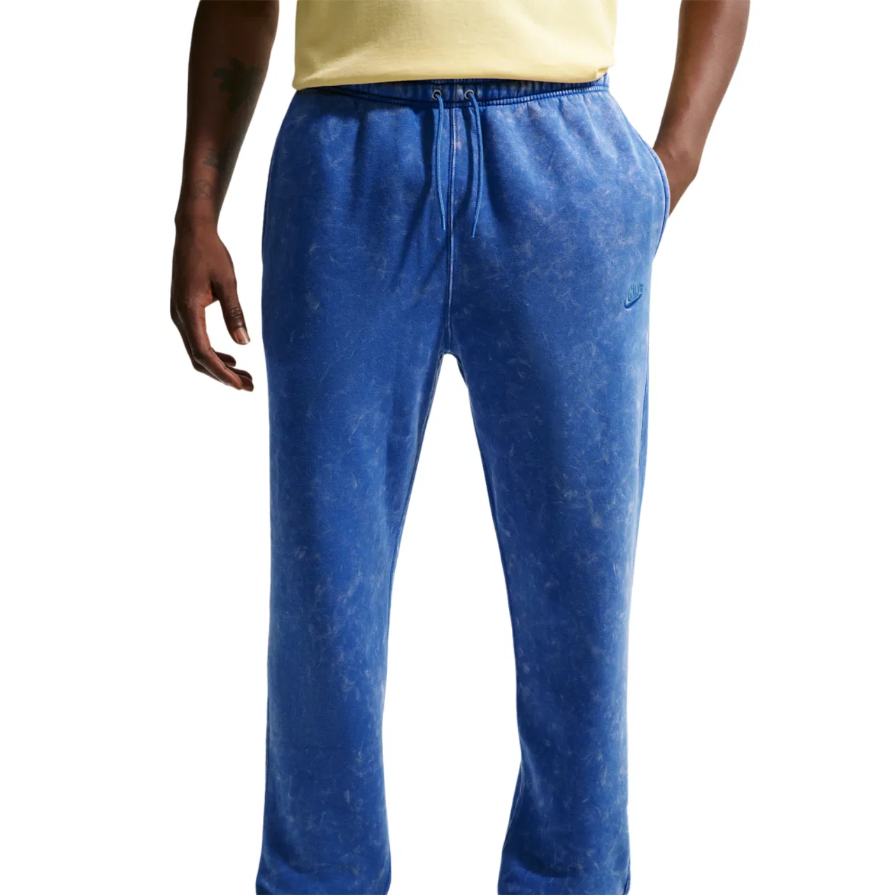Мужские брюки CWash Club Basketball Cuff Nike, цвет Game Royal/Game Royal