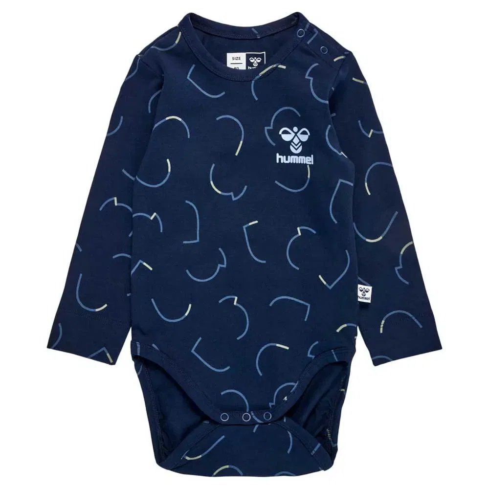 Боди с длинным рукавом Obi Hummel, синий