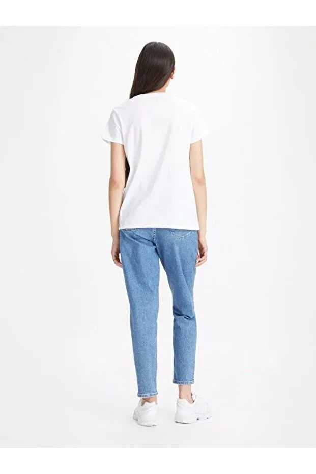 Женская футболка с коротким рукавом Levi'S, White — фото 4