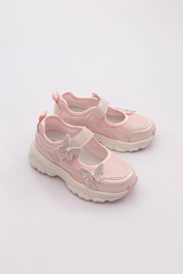 Детские балетки для девочек с ортопедической стелькой Marco Kids, Pink — фото 2