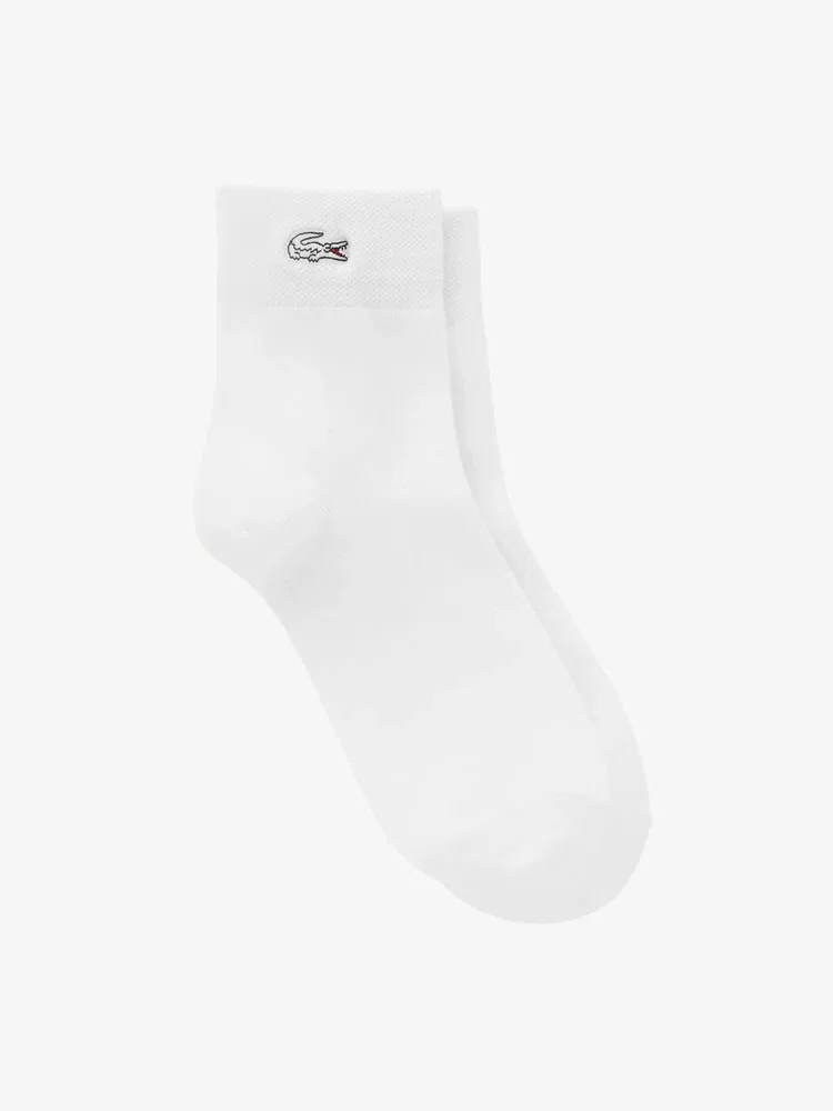 Носки женские LACOSTE Basic Picot, White