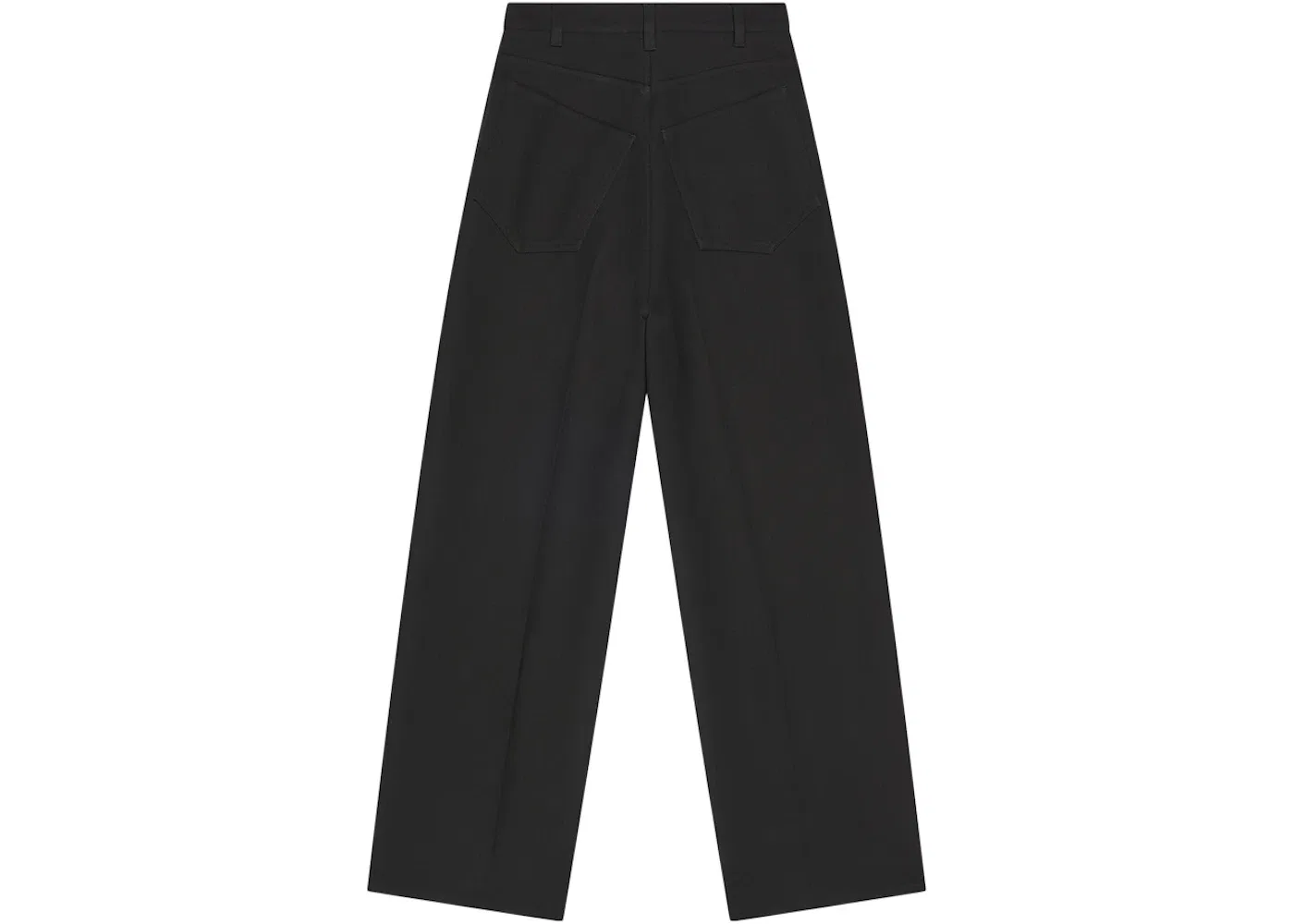 Мужские брюки свободного кроя из габардина Balenciaga Pants, Black — фото 2