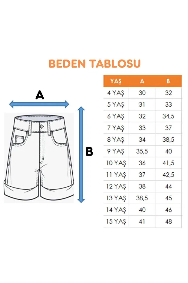 Детские шорты для девочек хлопковые Giyicem Tekstil, Mink — фото 4