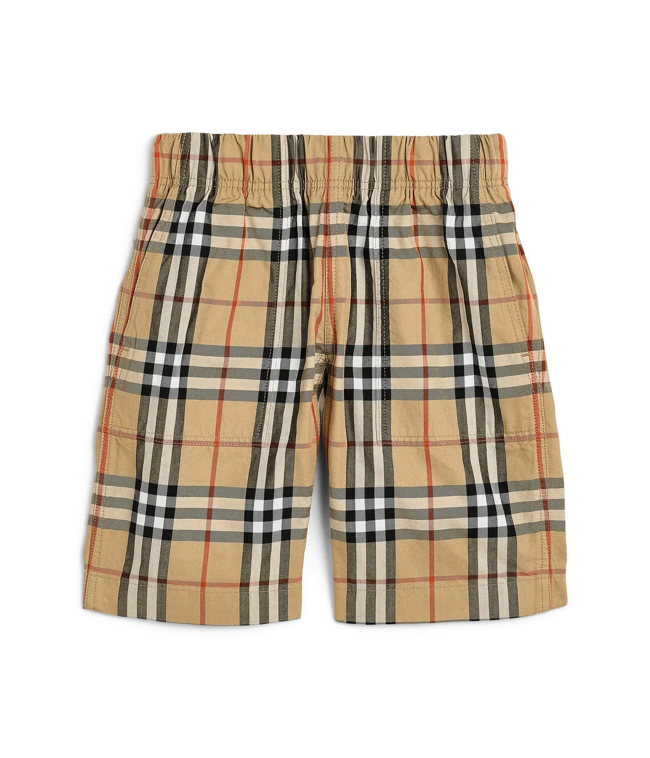 Детские шорты Trent (для малышей и детей постарше) Burberry Kids, Sand IP Check