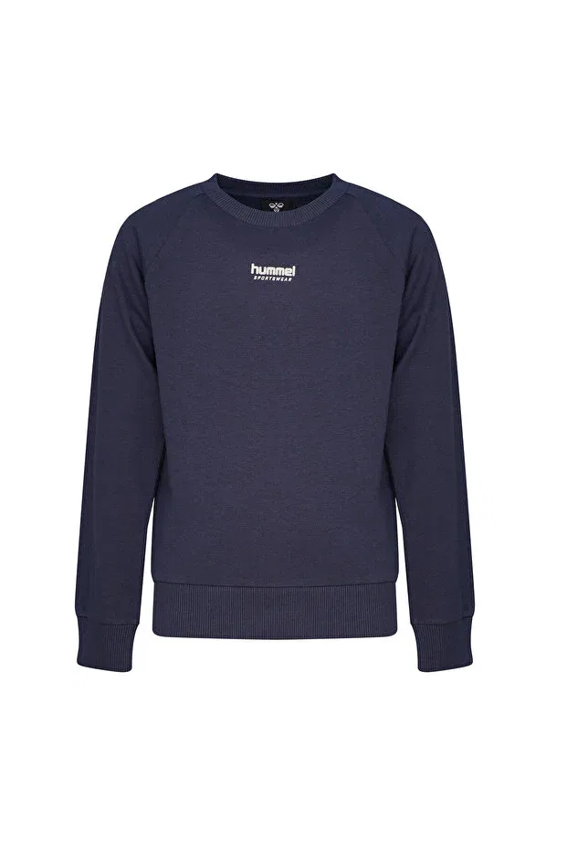 Детское худи для мальчиков хлопковое Hummel, Navy Blue — фото 2