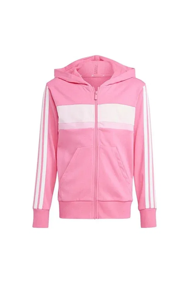 Детский спортивный костюм для девочек с капюшоном Adidas, Pink