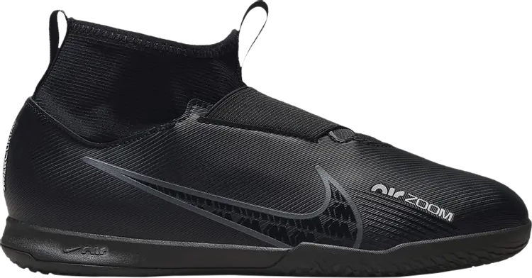 

Кроссовки Nike Zoom Mercurial Superfly 9 Academy IC GS 'Black Dark Smoke Grey', черный
