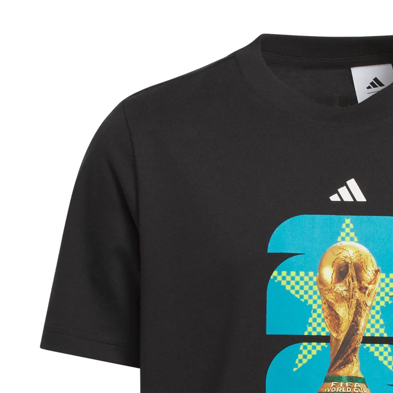 Футболка для мальчиков FIFA World Cup 26 Host City Dallas Adidas, черный — фото 3