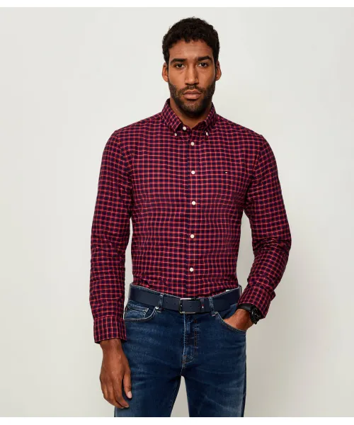 

Рубашка Оксфорд Heritage Regular fit Tommy Hilfiger, красный