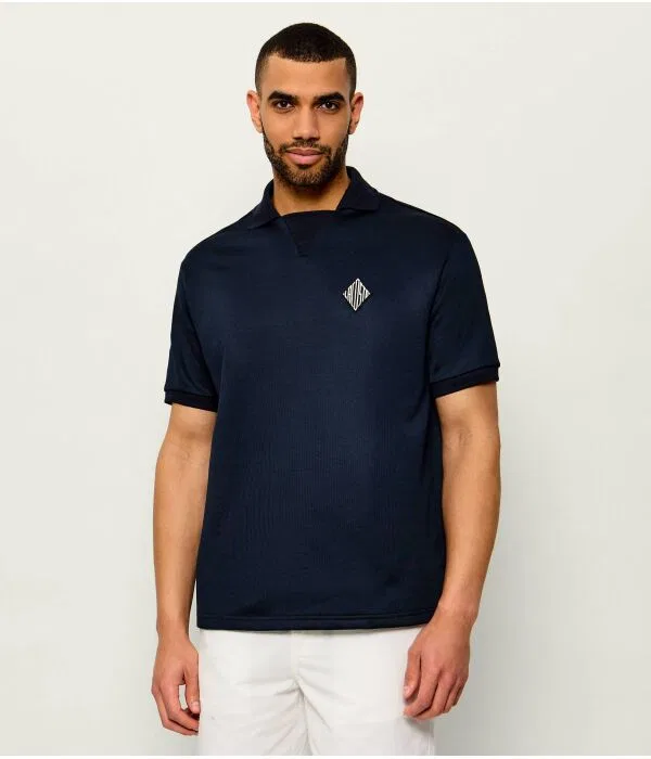 Мужское поло свободного кроя Polo Lacoste, Blu Marino
