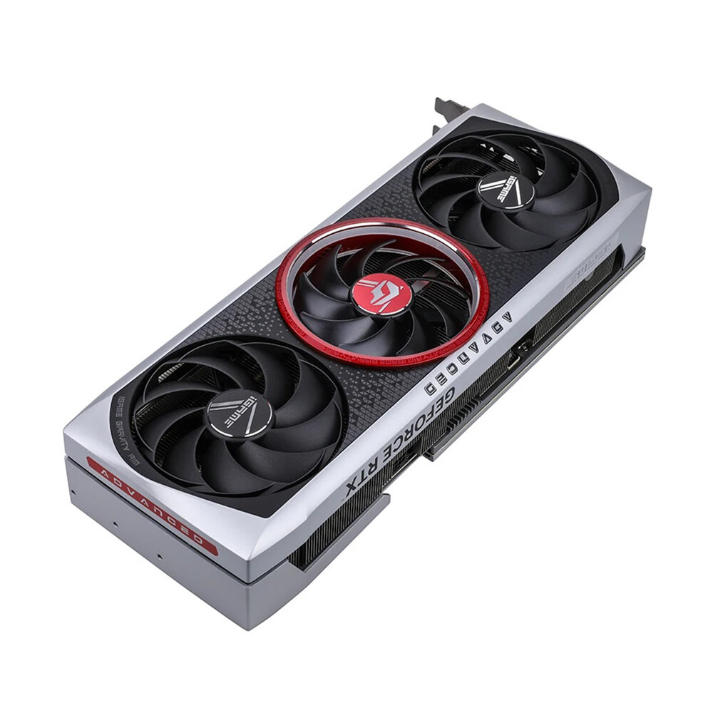 

Видеокарта Colorful iGame GeForce RTX 4070 Ti Super Advanced OC, 16 ГБ, серебристый