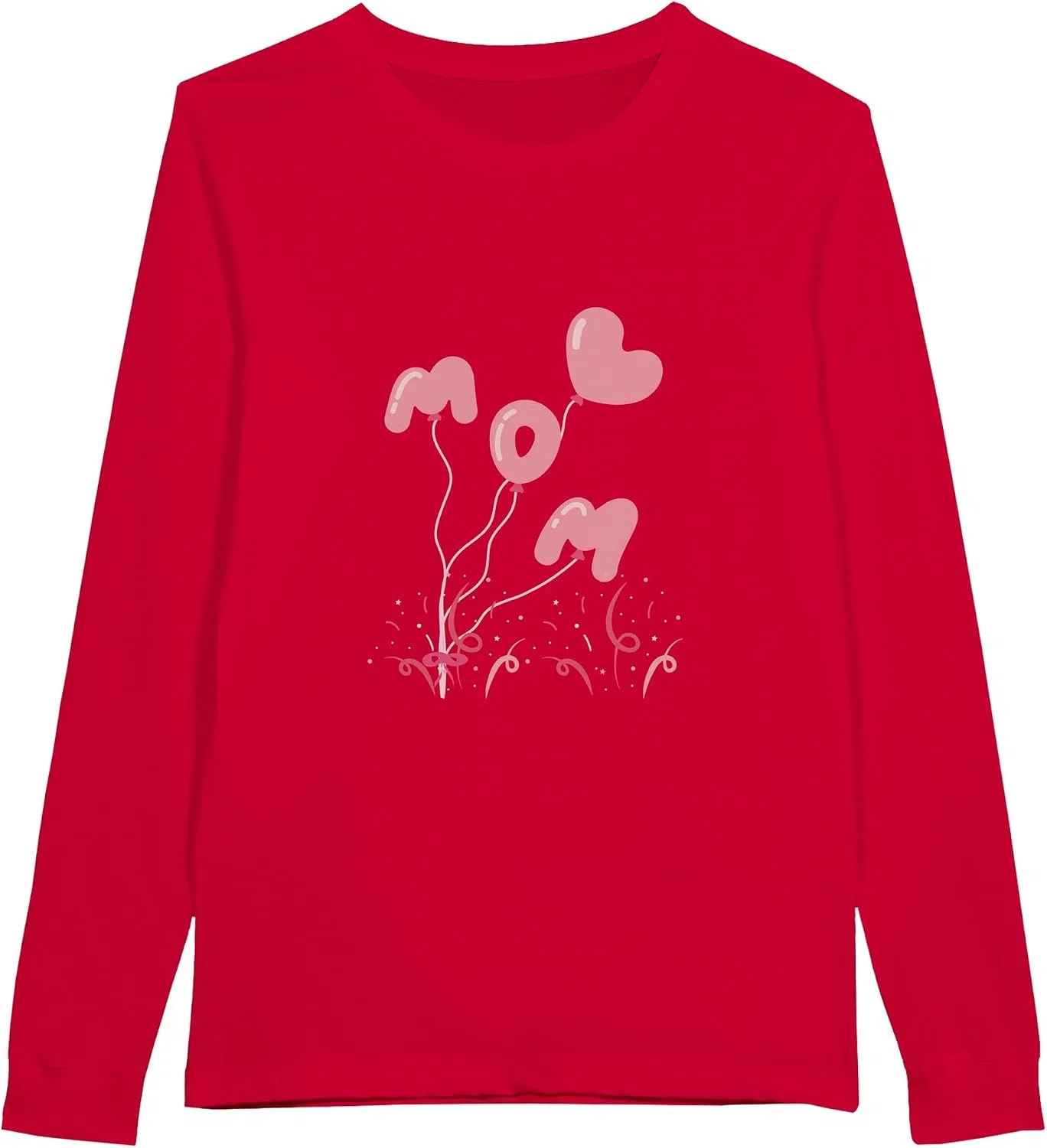 Футболка с длинным рукавом Regular Fit, Red