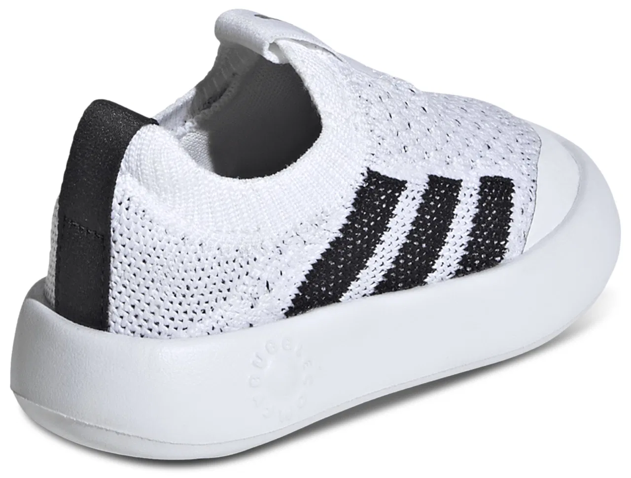Кроссовки для мальчиков Bubble Comfy I Adidas, цвет White/Core Black/White — фото 3