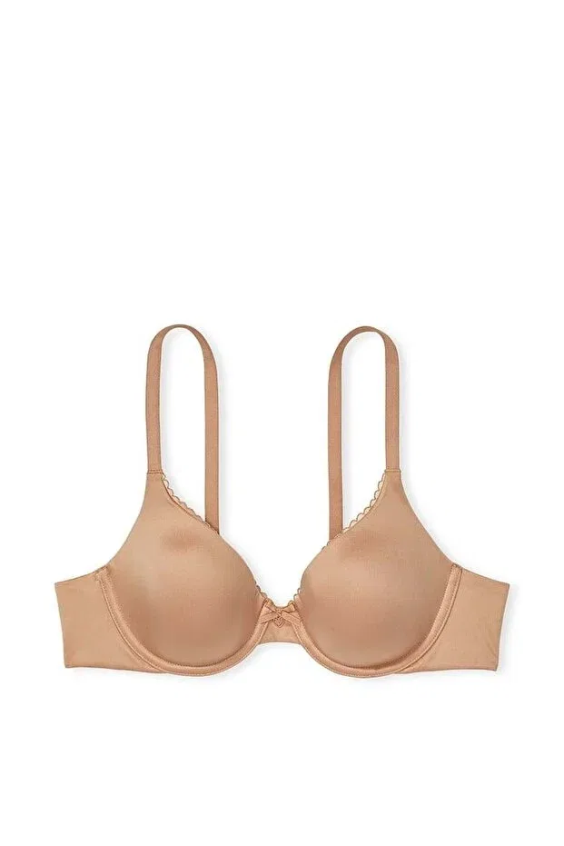 Женский бюстгальтер с пуш-ап без бретелек Victoria'S Secret, Light Beige — фото 4