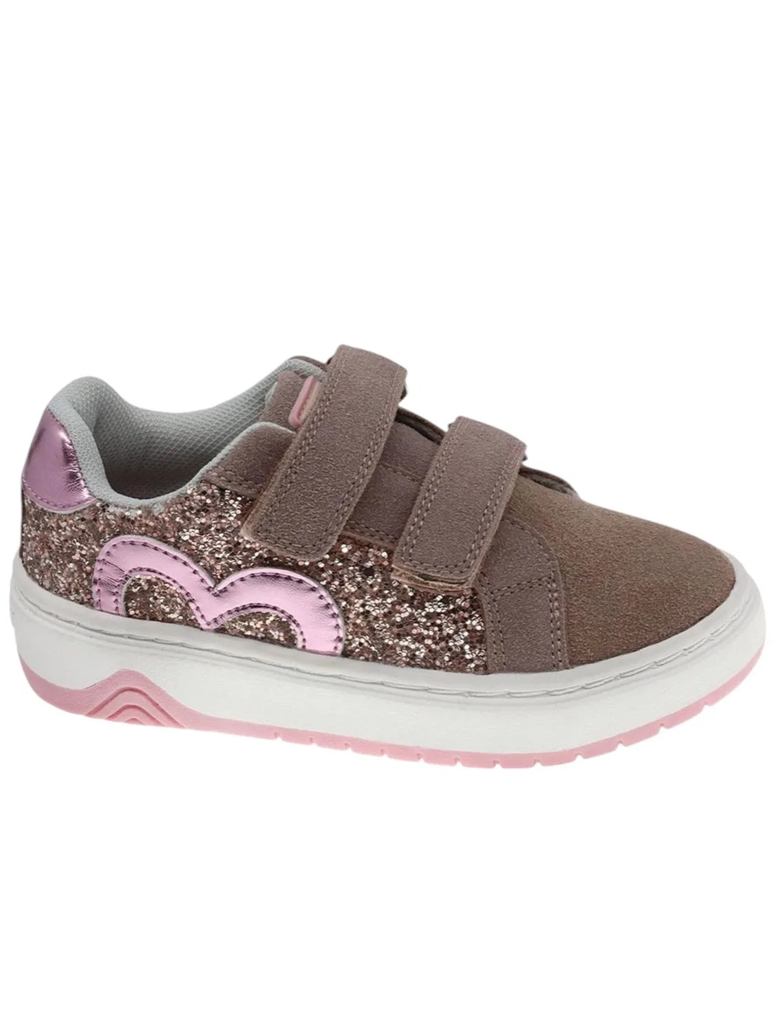 Кроссовки Beppi в стиле Casual Shoe розового цвета