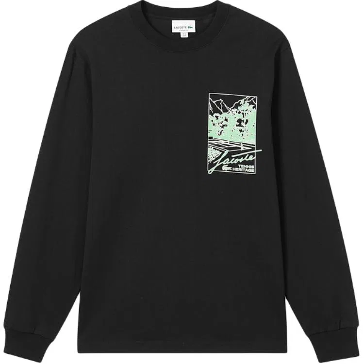 Мужская футболка с круглым вырезом LACOSTE