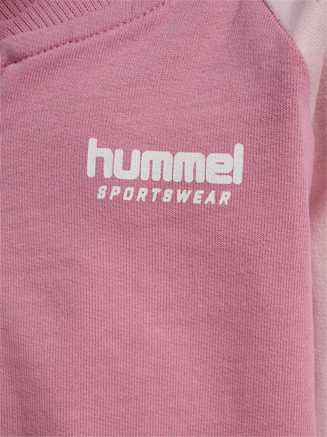 Детская куртка на молнии с цветными вставками Hmlmini Hummel, Helllila — фото 4
