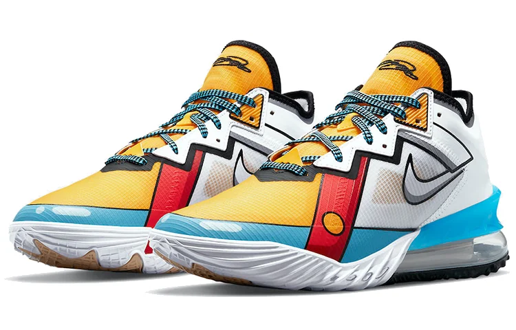 Кроссовки Nike LeBron 18 Low, разноцветный — фото 3