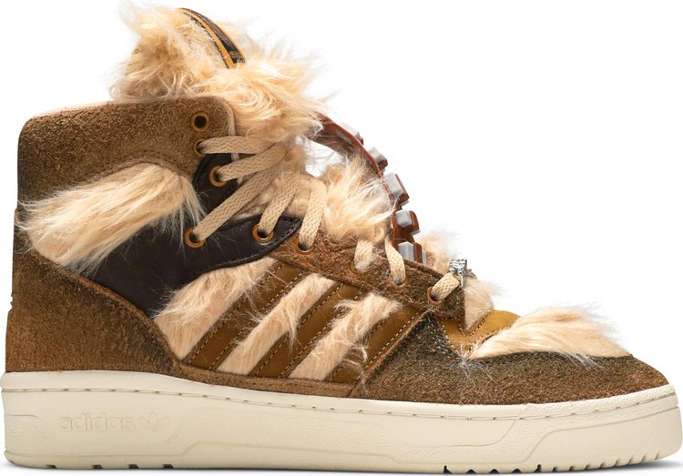 Кроссовки Adidas Star Wars x Rivalry Hi 'Chewbacca', коричневый - фото