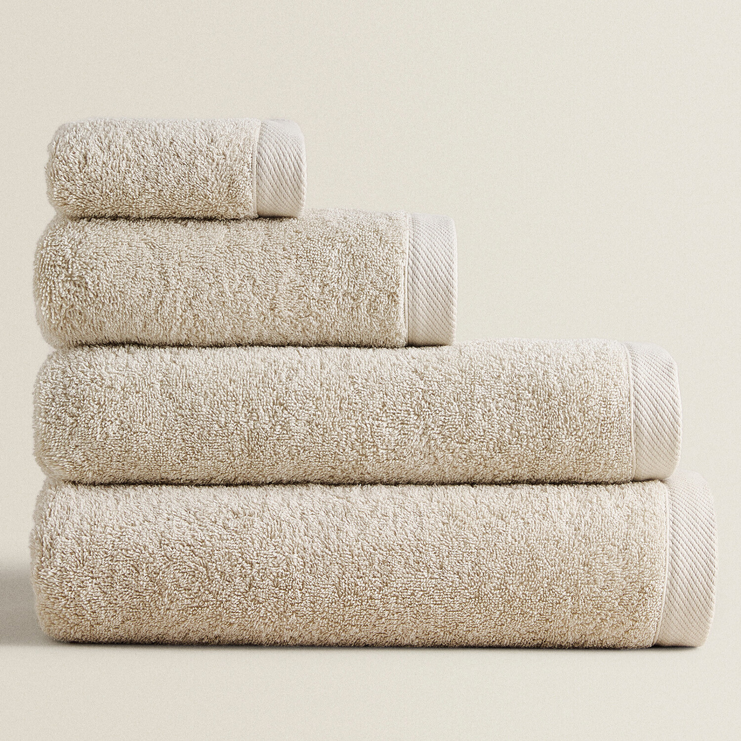 

Полотенце Zara Home Cotton, песочный