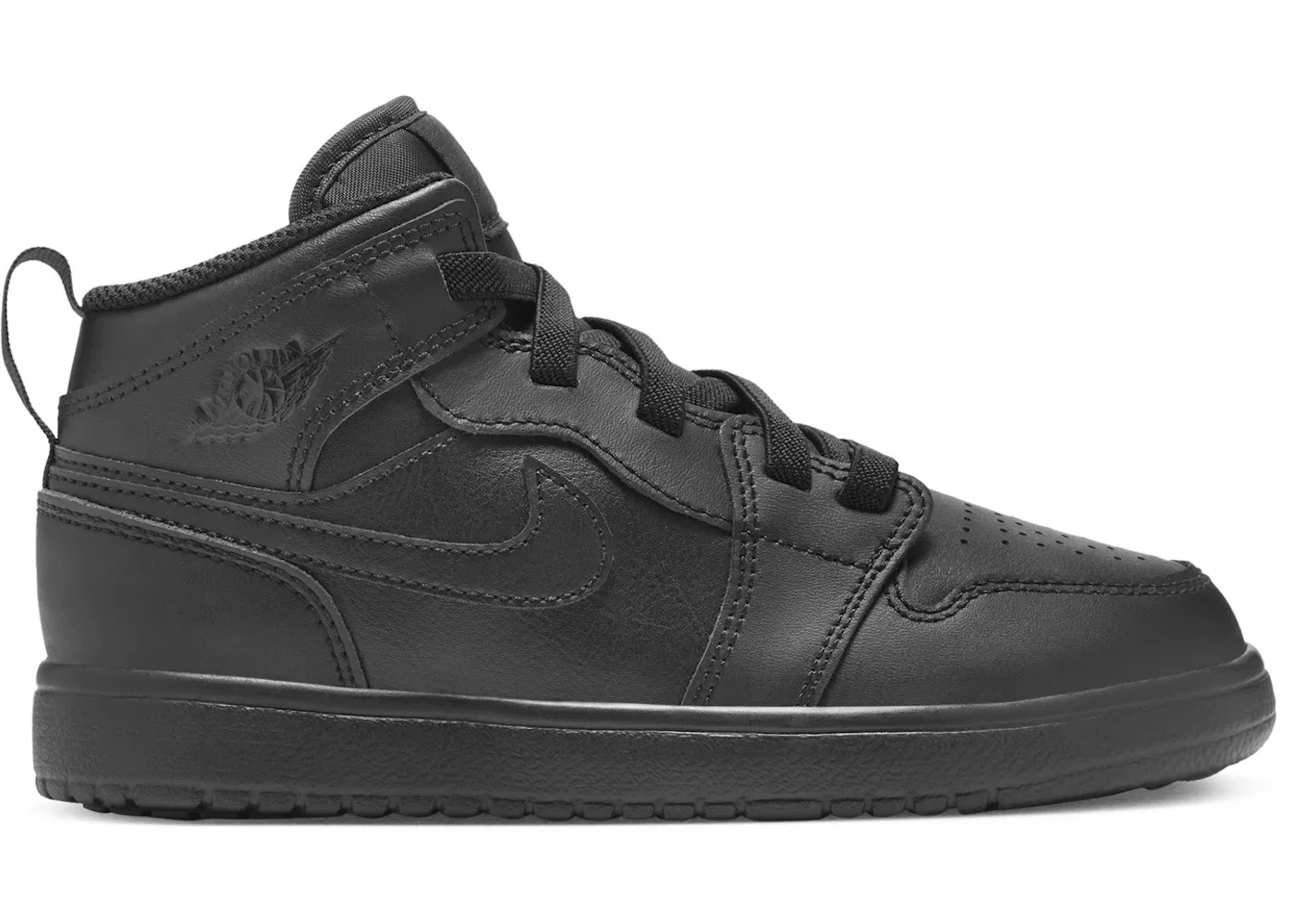 Детские кроссовки с высоким верхом Jordan 1 Mid ALT Black Jordan, Black Black Black