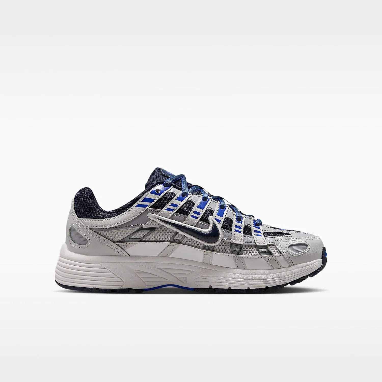 Детские кроссовки для мальчиков P-6000 Nike, Wolf Gray/Summit White/Racer Blue/Blue Eclipse — фото 3
