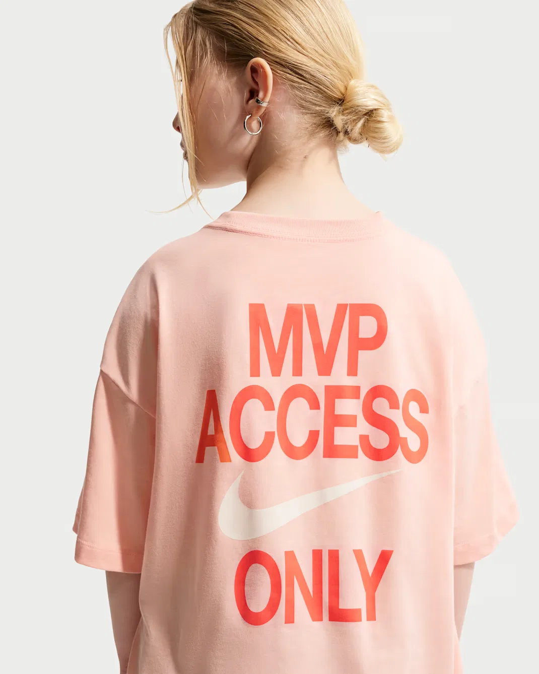 Футболка большого размера для детей постарше Nike Sportswear, Arctic Orange — фото 2