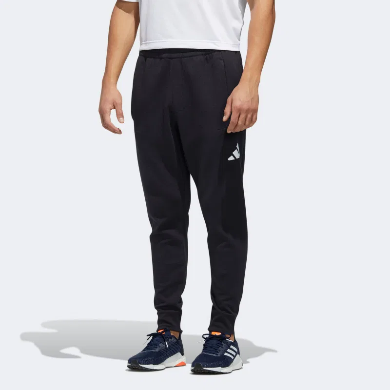 Мужские спортивные штаны трикотажные Adidas, Black — фото 4
