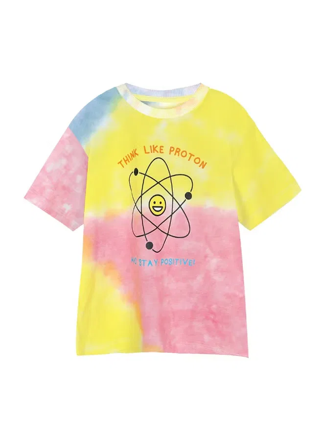 Футболка с принтом для мальчиков Aiko, мультиколор — фото 2