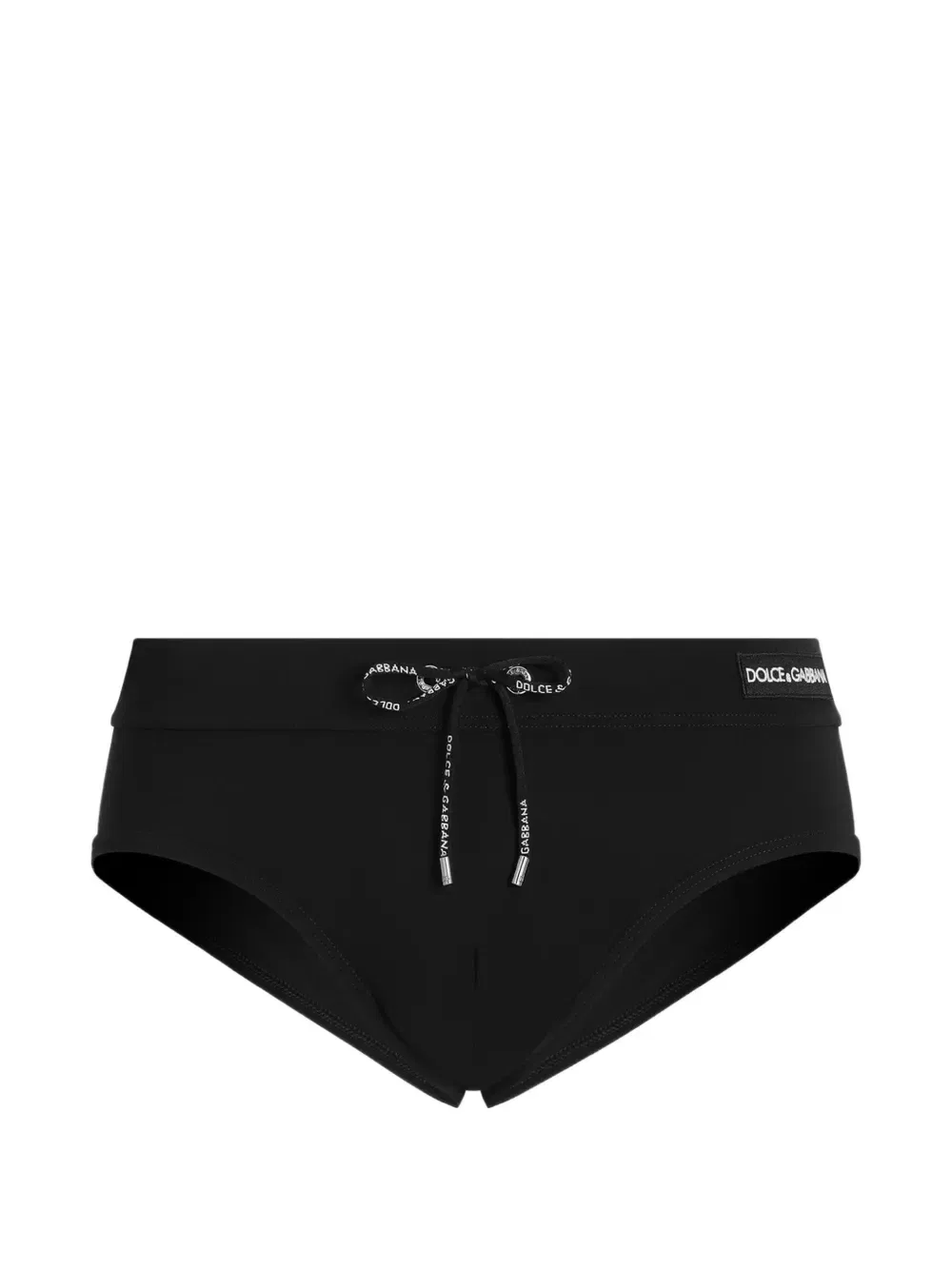 Плавки-брифы с логотипом Dolce & Gabbana, черный