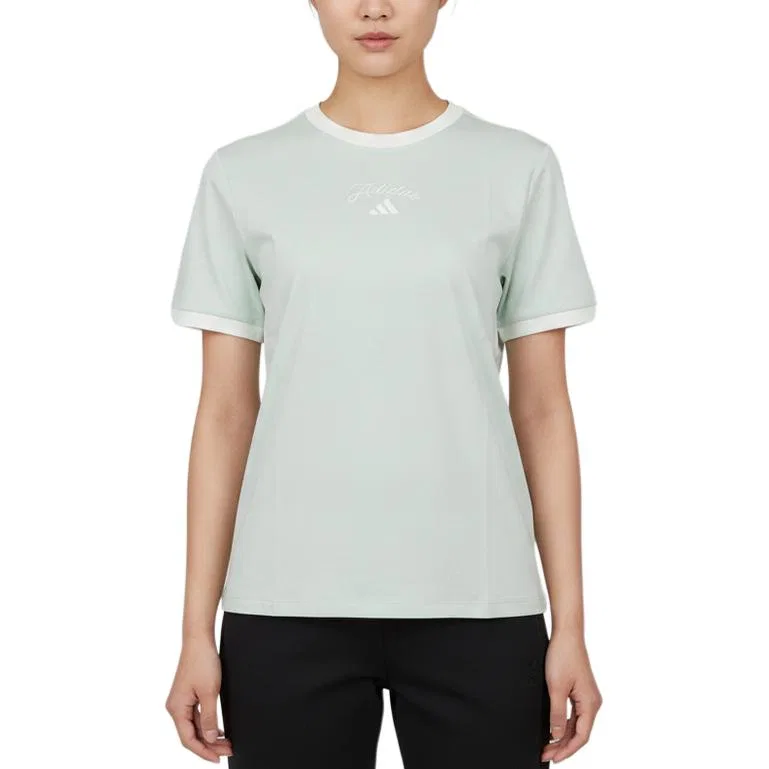 Футболка с круглым вырезом Light Green, Adidas
