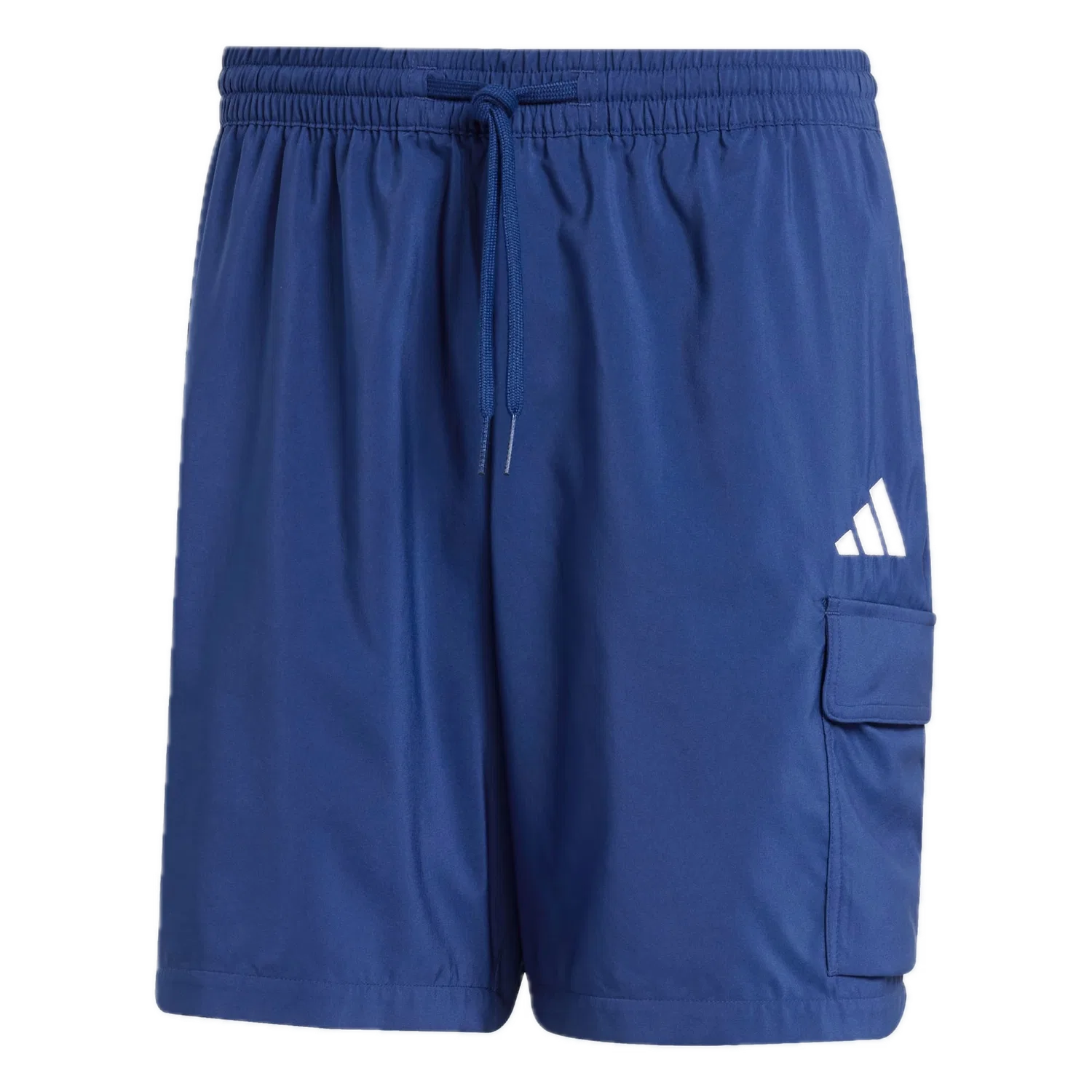 Мужские спортивные шорты cargo с логотипом Adidas, синий
